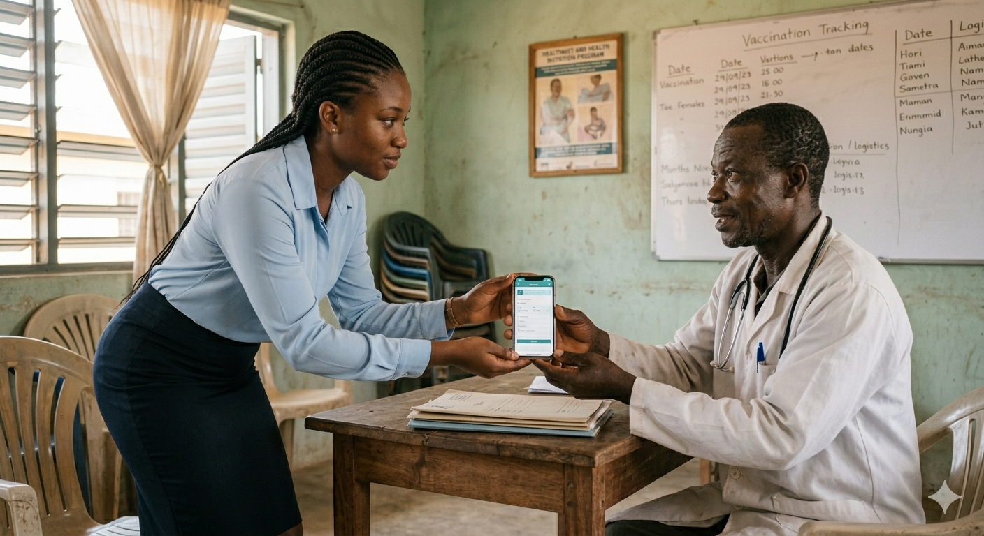 Team collaborating on software