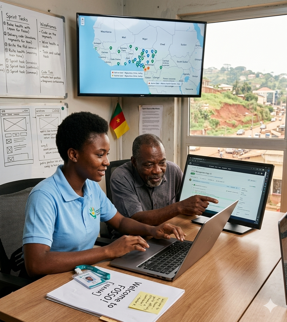 Students learning together